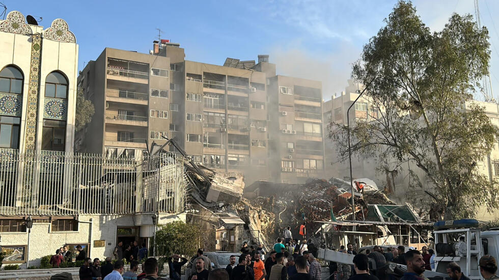 Israel attacks Iran consulate